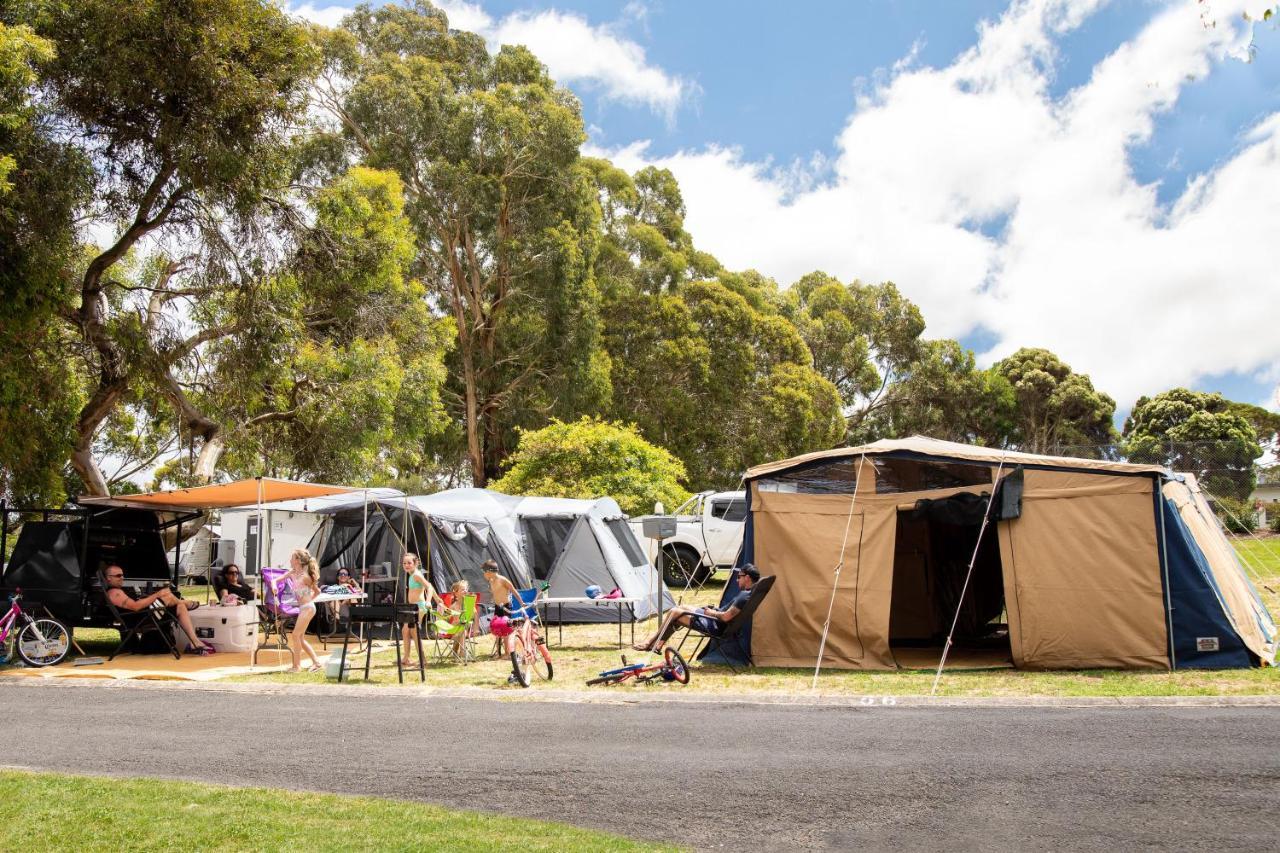 Blue Lake Holiday Park Mount Gambier Esterno foto